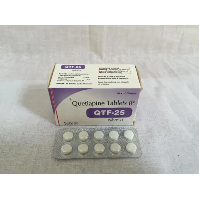 Buy Qtf 25 Mg Tablet