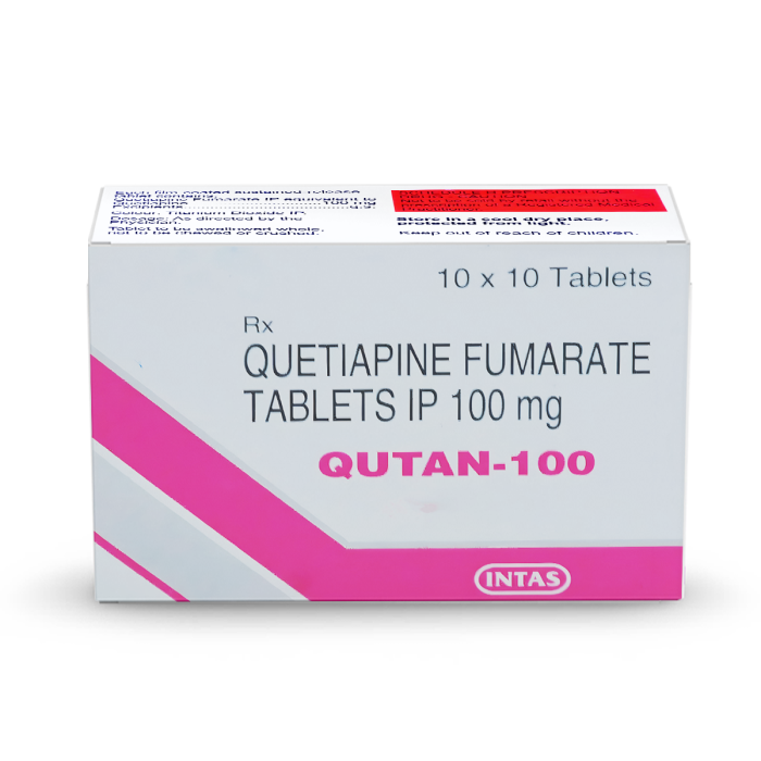 Qutan 100 Tablet with Quetiapine