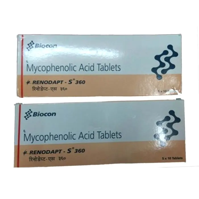 Renodapt S 360 Mg with Mycophenolate Moftil