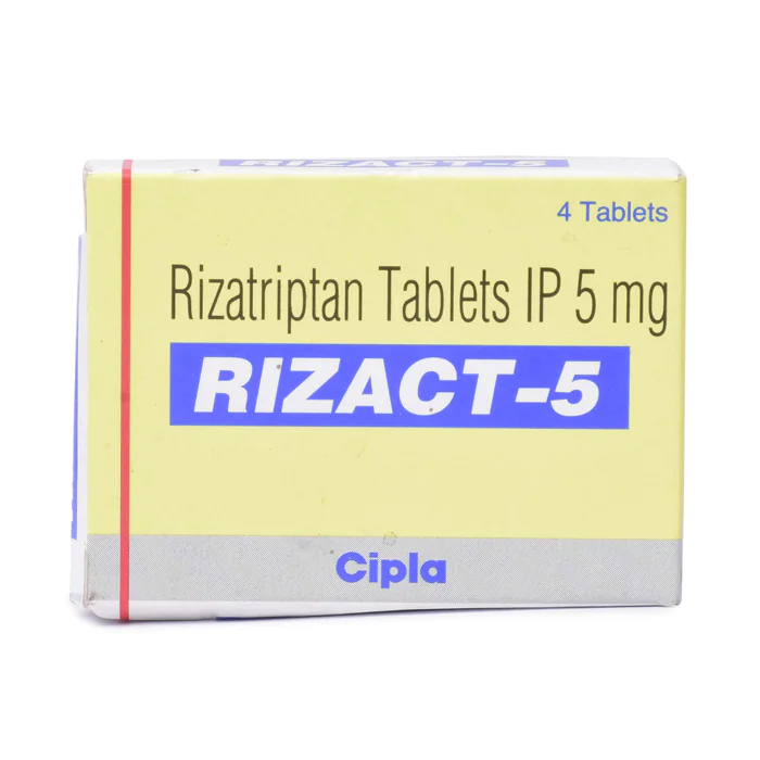 Rizact 5 Mg with Rizatriptan                        