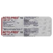 Buy Acto Pred Tablets 16 Mg

