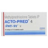 Acto Pred Tablets 4 Mg with Methylprednisolone