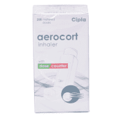 Aerocort Inhaler  50 Mcg + 50 Mcg  with Beclomethasone Dipropionate & Levosalbutamol Inhaler                    