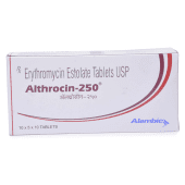 Althrocin 250 Mg, Eryped, Erythromycin





