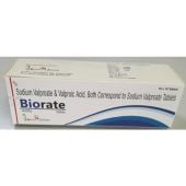 Biorate 333Mg-145Mg Tablet with Sodium Valproate and Valproic Acid