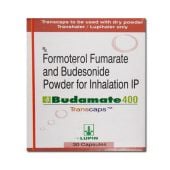 Budamate 400 Transcaps with Formoterol and Budesonide            
