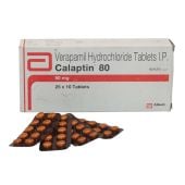 Calaptin 80 Mg with Verapamil
                            