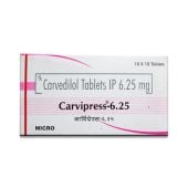 Carvipress 6.25 Tablet