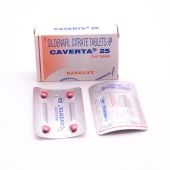 Caverta 25 Mg Tablet with Sildenafil