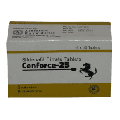 Cenforce 25 Mg with Sildenafil Citrate                       