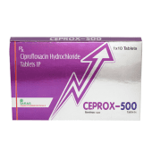 Ceprox 500 Mg with Ciprofloxacin                        