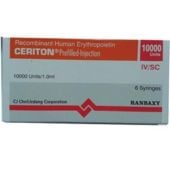 Ceriton Epo 10000 IU 1 ml Injection with Recombinant Human Erythropoietin Alfa