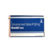 Cetil 500 Mg with Cefuroxime Axetil 