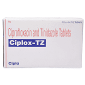 Ciplox TZ 500 Mg + 600 Mg, Dycip TZ, Ciprofloxacin Tinidazole