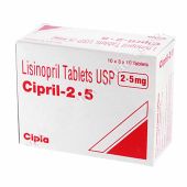 Cipril 2.5 Mg with Lisinopril                 