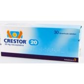 Crestor 20 Mg Tablet with Rosuvastatin