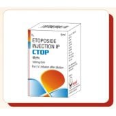 Ctop 100 Mg Injection 5 ml with Etoposide