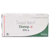 Donep 5 Mg, Aricept, Donepezil