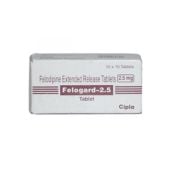 Felogard 2.5 Mg Tablet ER with Felodipine