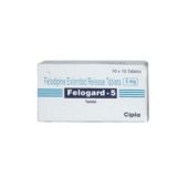 Buy Felogard 5 Mg Tablet ER (Plendil)