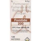 Fomtide 200 Inhaler with Formoterol + Budesonide
