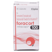 Foracort Rotacaps 100 Mcg + 6 Mcg, Symbicort Rotacaps, Budesonide + Formoterol Fumarate