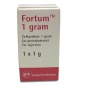 Buy Fortum 1 gm (Fortaz, Ceftazidime)
