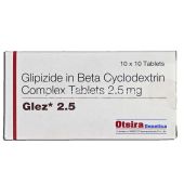 Glez 2.5 Mg with Glipizide                     