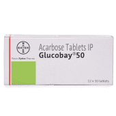 Glucobay 50 Mg, Precose, Acarbose