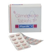 Glypride 4 Mg, Amaryl, Glimepiride