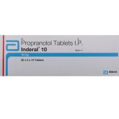 Inderal 10 Tablet with Propranolol
