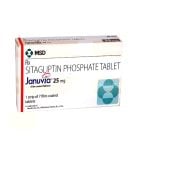 Januvia 25 Mg with Sitagliptin