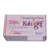 Kabigef 250 mg Tablet with Gefitinib