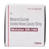 Metolar XR 100 Mg with Metoprolol Succinate            