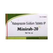Minirab 20 Tablet with Rabeprazole