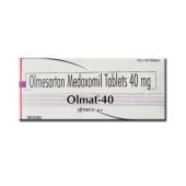 Olmat 40 Mg Tablet with Olmesartan Medoximil