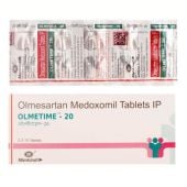 Olmetime 20 Tablet with Olmesartan Medoximil
