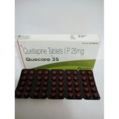 Quecare 25 Tablet with Quetiapine