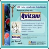 Quitsun 100 Mg Tablet with Quetiapine