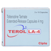 Terol LA 4 Mg with Tolterodine Tartrate                  