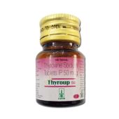 Thyroup 50 Tablet with Thyroxine-Levothyroxine