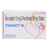 Tonact TG 160 Mg with Atorvastatin and Fenofibrate           