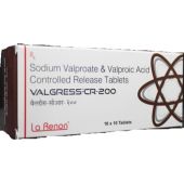 Valgress-CR 200 Tablet with Sodium Valproate and Valproic Acid