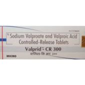 Buy Valprid CR 300 Tablet