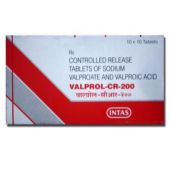 Valprol-CR 200 Tablet with Sodium Valproate and Valproic Acid