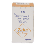 Zaha Eye Drop 3 ml with Azithromycin                      