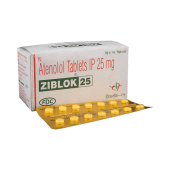 Ziblok 25 Tablet with Atenolol