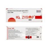 Zyrop 4000 Injection 2ml with Recombinant Human Erythropoietin Alfa                 