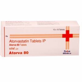 Atorva 80 mg with Atorvastatin     