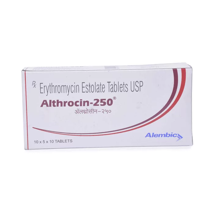 Althrocin 250 Mg, Eryped, Erythromycin





